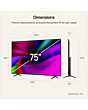 LG 75NU900B6LA.AEK 75inch 4K UHD Nano AI Smart TV