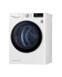 LG FDV709W A++ 9kg DUAL Inverter Heat Pump Tumble Dryer, White