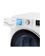 LG FDV709W A++ 9kg DUAL Inverter Heat Pump Tumble Dryer, White