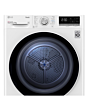 LG FDV709W 9kg Tumble Dryer White