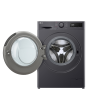 LG FWY606GBLN1 D Rated 10kg / 6kg, 1400 Spin Washer Dryer, Slate