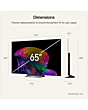LG OLED65C66LB.AEK 65-inch 4K OLED evo Smart TV