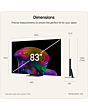 LG OLED83C66LB.AEK 83-inch 4K OLED Smart TV