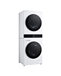 LG WT1210WWF 12kg/10kg 1400 Spin Wash Tower - White