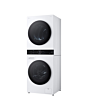 LG WT1210WWF 12kg/10kg 1400 Spin Wash Tower - White