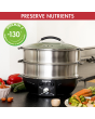 Magimix 11581 Multifunction Steamer, 4 pre-set programs, S STEEL