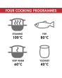 Magimix 11581 Multifunction Steamer, 4 pre-set programs, S STEEL