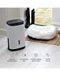 Meaco ARETEONE6L , 6L Compact Dehumidifier / Air Purifier - White And Charcoal Black