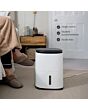 Meaco ARETEONE6L , 6L Compact Dehumidifier / Air Purifier - White And Charcoal Black