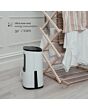 Meaco ARETEONE6L , 6L Compact Dehumidifier / Air Purifier - White And Charcoal Black