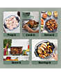 Ninja AS090UKGN CRISPi PRO 5-in-1 Glass Air Fryer Green