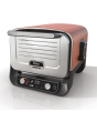Ninja OO101UKKIT 307OO101UKSTANDKIT Woodfire Electric Outdoor Oven with BBQ Stand - Terracotta/Steel