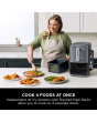 Ninja SL400UK Double Stack XL 2-Drawer 9.5L Air Fryer - Grey