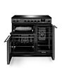 Rangemaster AURA90EIP/19285 90cm Induction Range Cooker - Slate with Onyx trim