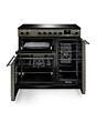 Rangemaster AURA90EIP/19337 90cm Induction Range Cooker - River Bed with Brushed Nickel trim