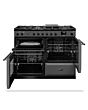 Rangemaster AURO110DF/19309 110cm Dual Fuel Range Cooker - Slate with Onyx trim