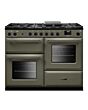 Rangemaster AURO110DF/19313 110cm Dual Fuel Range Cooker - River Bed with Onyx trim