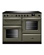 Rangemaster AURO110EI/19321 110cm Induction Range Cooker - River Bed with Onyx trim