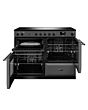 Rangemaster AURO110EI/19365 110cm Induction Range Cooker - Slate with Brushed Nickel trim