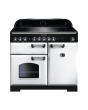 Rangemaster 114030 (CDL100EIWH/C) CLASSIC DELUXE 100cm Induction Cooker