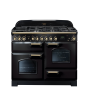 Rangemaster CDL110DFFBL/B CDL110DFFBL Classic Deluxe Dual Fuel Range Cooker