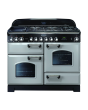 Rangemaster 100650 (CDL110DFFRP/C) CLASSIC DELUXE 110cm Dual Fuel Cooker in Royal P/C