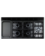 Rangemaster 100650 (CDL110DFFRP/C) CLASSIC DELUXE 110cm Dual Fuel Cooker in Royal P/C