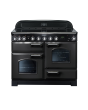 Rangemaster CDL110EICB/C CLASSIC DELUXE 110cm Induction Cooker, Charcoal Black