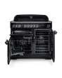 RANGEMASTER CDL90ECBLC CLASSIC DELUXE 90cm Ceramic Cooker in Black