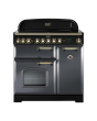 Rangemaster CDL90ECSL/B (124170) CLASSIC DELUXE 90cm Ceramic Range Cooker