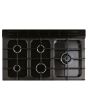 Rangemaster CL100DFPGBL/CM1 Classic 100cm Dual Fuel Cooker, Black/Chrome (2025)