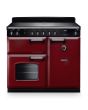 Rangemaster CL100EIPBOR/CM1 Classic 100Cm Induction Cooker, Bordeaux/Chrome (2025)