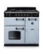 Rangemaster CL90DFPMSB/CM1 Classic 90cm Dual Fuel Cooker, Misty Blue/Chrome (2025)