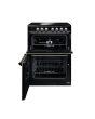 Rangemaster CLA60ECBL/C Classic 60cm Ceramic Freestanding Cooker, Black