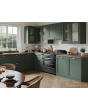 Rangemaster CLAS90FXDFFCR/B Classic FX 90cm Dual Fuel Cooker, Cream, Brass Trim