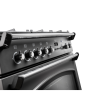 Rangemaster CLAS90FXDFFMG/C Classic FX 90cm Dual Fuel Cooker, M Green, Chrome Trim