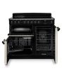 Rangemaster CLDL100EIPHTH/AB1 Classic Deluxe 100cm Induction Heather/Antique Brass
