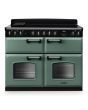 Rangemaster CLDLB110EIPMGR/CM1 Classic Deluxe 110cm BC Induction Mineral Green/Chrome