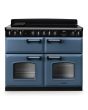 Rangemaster CLDLB110EIPSTB/CM1 Classic Deluxe 110cm BC Induction Stone Blue/Chrome