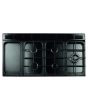 Rangemaster CLDLO110DFPMGR/AB1 Classic Deluxe 110cm OC Dual Fuel Mineral Green/Antique Brass