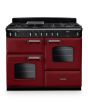 Rangemaster CLO110DFPBOR/CM1 Classic OC 110cm Dual Fuel Cooker, Bordeaux/Chrome (2025)