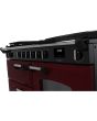 Rangemaster CLO110DFPBOR/CM1 Classic OC 110cm Dual Fuel Cooker, Bordeaux/Chrome (2025)