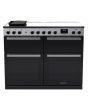 Rangemaster EDDLB110EIGBLK/CM1 Edge Deluxe 110cm Induction Range Cooker Black Glass/Chrome