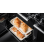 Rangemaster EDL110EIIV/C (117400) Encore Deluxe 110cm IND Range Cooker, Ivory/Chrome