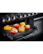 Rangemaster EDL110EISL/C (117390) Encore Deluxe 110cm IND Range Cooker, Slate/Chrome