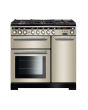 Rangemaster EDL90DFFIV/C (117200) Encore Deluxe 90cm DF Range Cooker, Ivory/Chrome