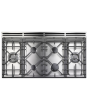Rangemaster ELS110DFFCB/ Elise 110 Dual Fuel Cooker, Charcoal Black