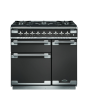 Rangemaster ELS90DFFSL Elise 90 Dual Fuel Range Cooker, Slate