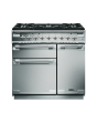 Rangemaster ELS90DFFSS Elise 90 Dual Fuel Range Cooker, Stainless Steel