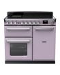 Rangemaster ESDL100EIPHTH/CM1 Estel Deluxe 100cm Induction Range Cooker, Heather/Chrome